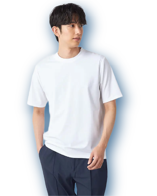 ビズT 冷感Tシャツ クルーネック