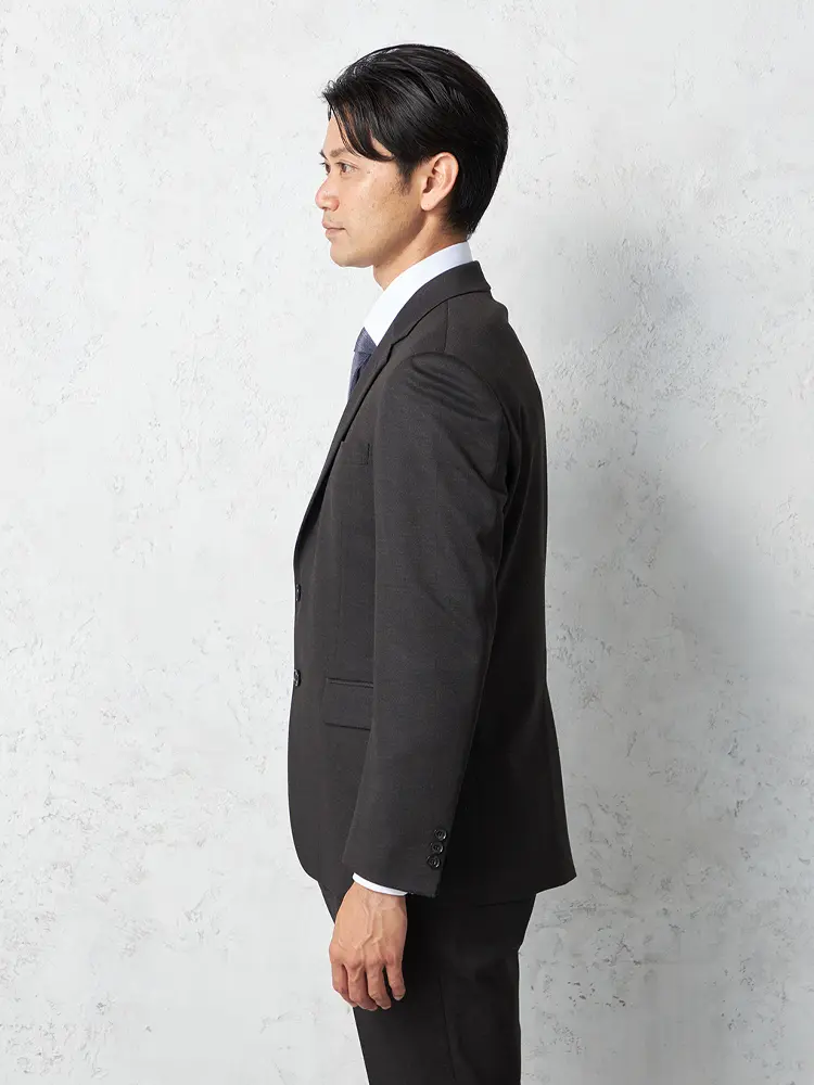 アイスーツ】 上下ウォッシャブルスーツ 2つボタン ウインドペン