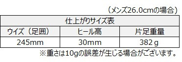 サイズチャート