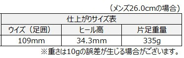 サイズチャート