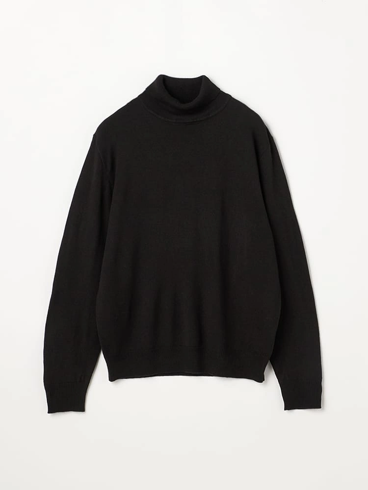 【ハンドウォッシャブル】タートルネックネックベーシックニット秋冬【SmartPick！】