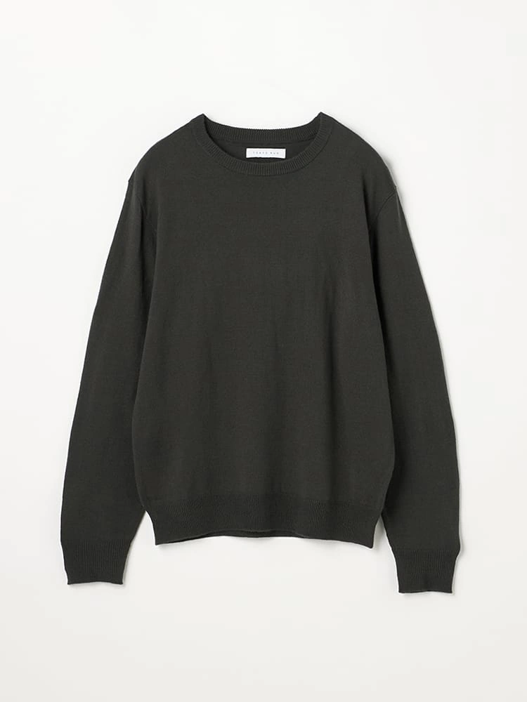 【ハンドウォッシャブル】クルーネックベーシックニット秋冬【SmartPick！】