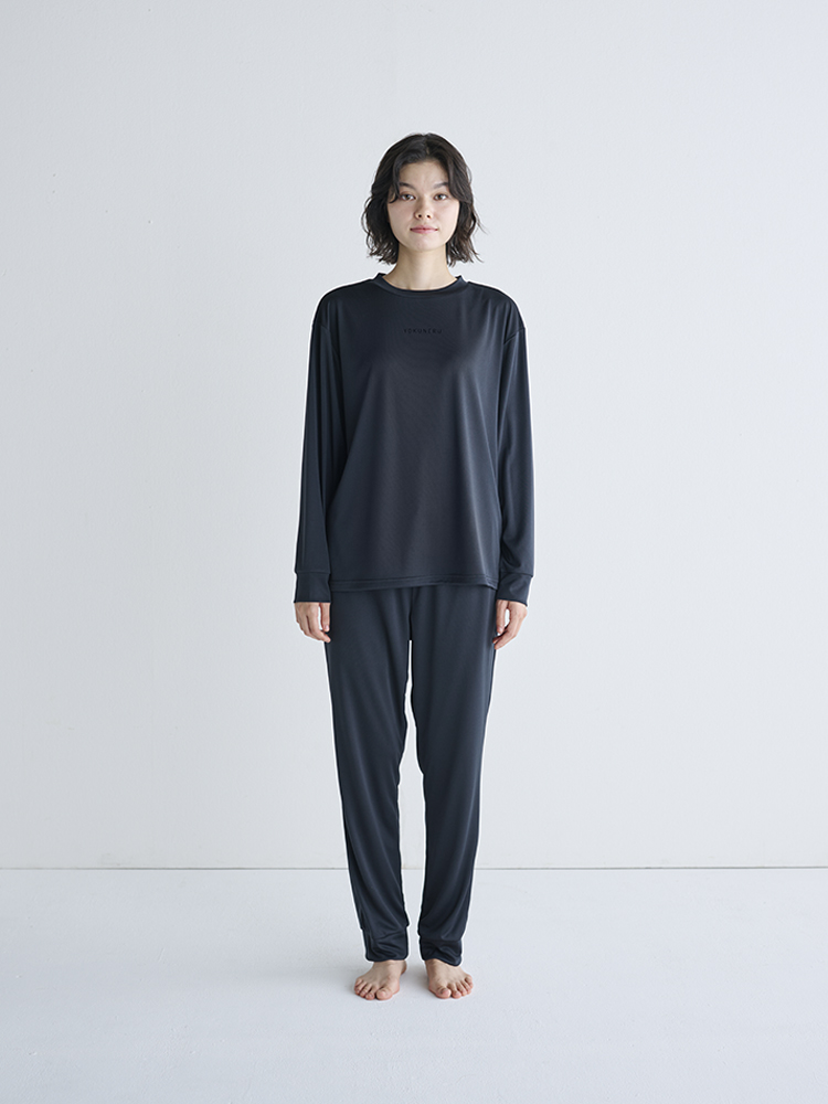 【2,800円引き!4/1(水)09:59まで】【YOKUNERU】リカバリーウェア上下セット男女兼用長袖Tシャツ+ロングパンツ疲労回復血行促進遠赤外線快眠NANOMIX【一般医療機器】