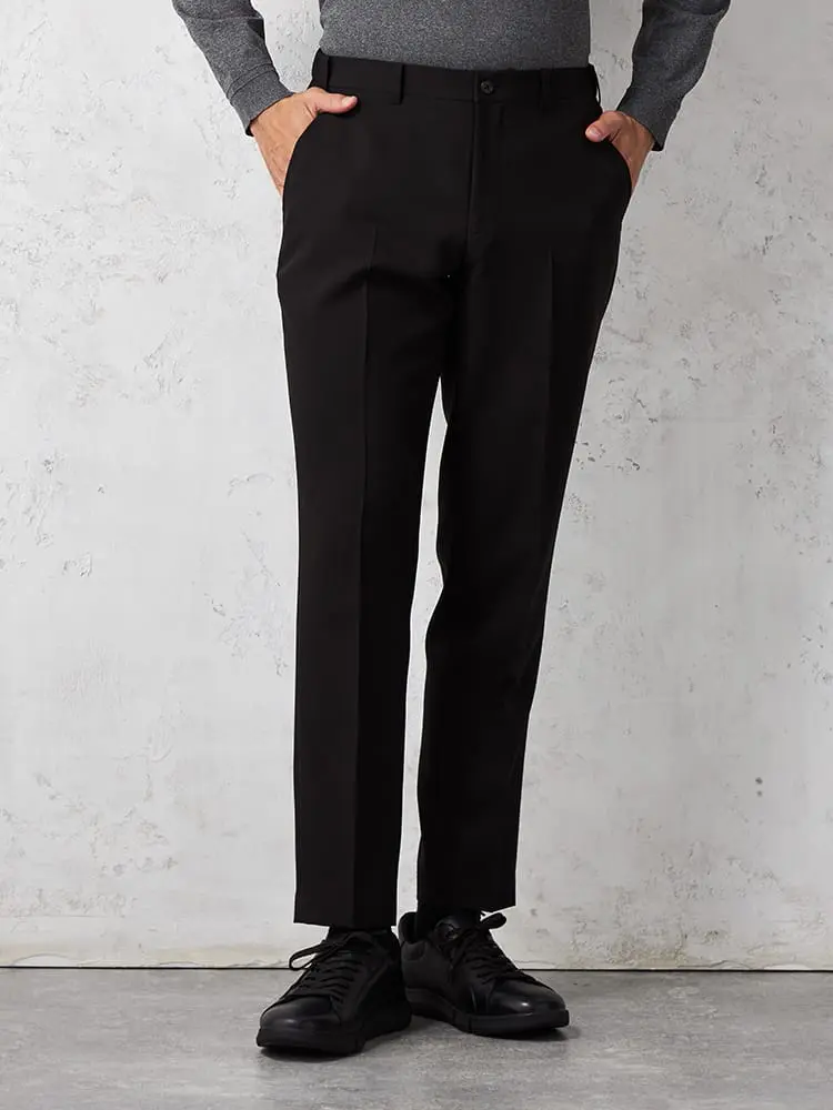 【即納】【WEB限定】【TOKYORUN】セットアップパンツウォッシャブルノータック通年ストレッチ