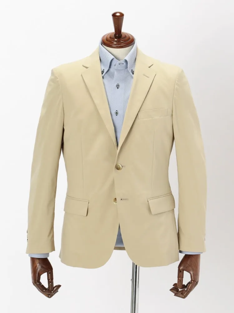 メンズジャケット高ストレッチ素材撥水加工【セットアップ商品有】