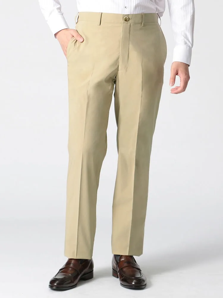 【撥水スラックス】コンフォートパンツ快適ストレッチノータックMINOTECHST【セットアップ商品有】