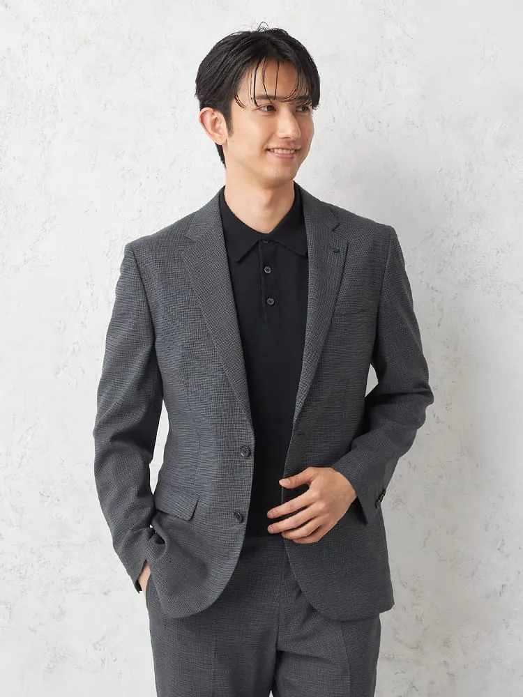 【ウォッシャブル】ＫＥＨブリティッシュウール混ジャケットセットアップ対応春夏