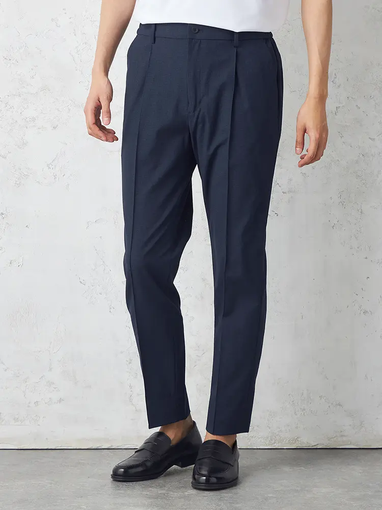 【TOKYORUN】ドットエアーセットアップパンツ通気性ストレッチ春夏