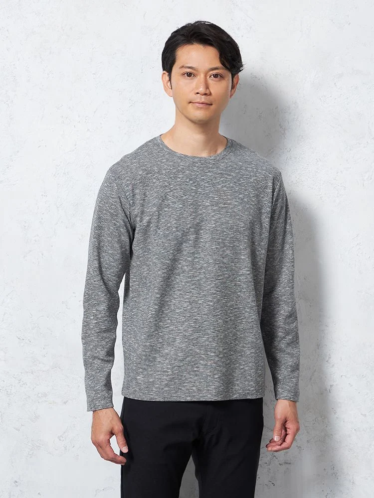【RUCKENBACCHAR】クルーネックTシャツ無地カジュアルインナー春夏