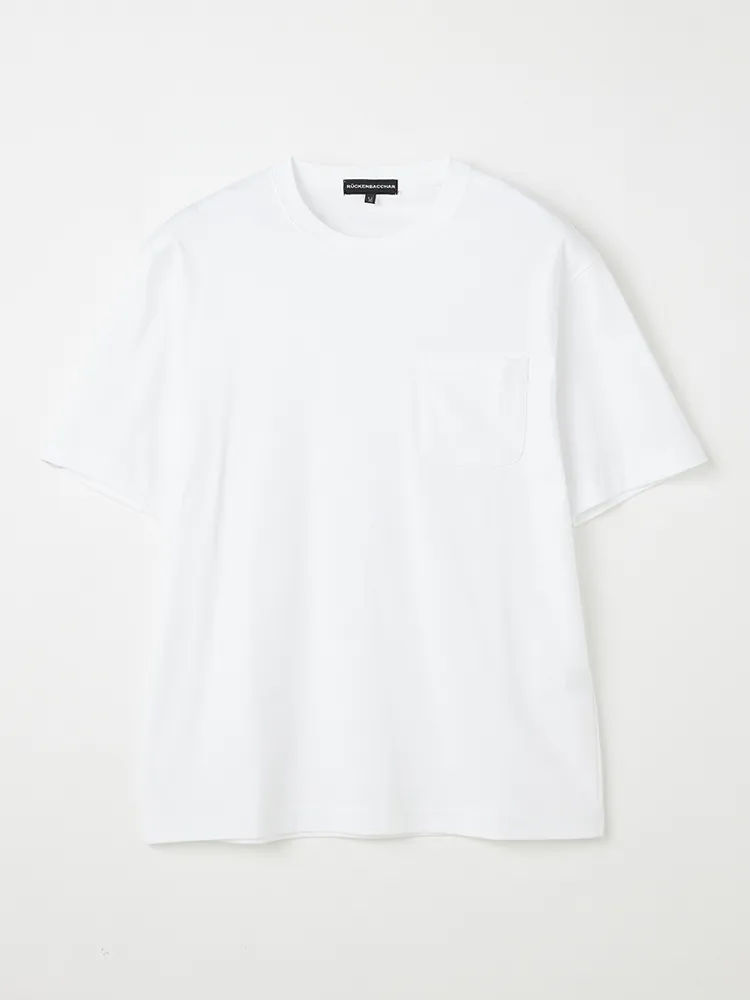 【RUCKENBACCHAR】液アンTシャツカジュアルインナーカット半袖クルーネック無地春夏