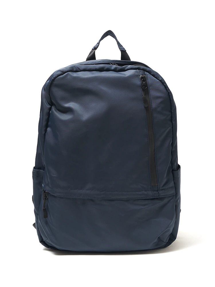 【撥水加工】リュック軽量サスティナブルナイロン無地通年