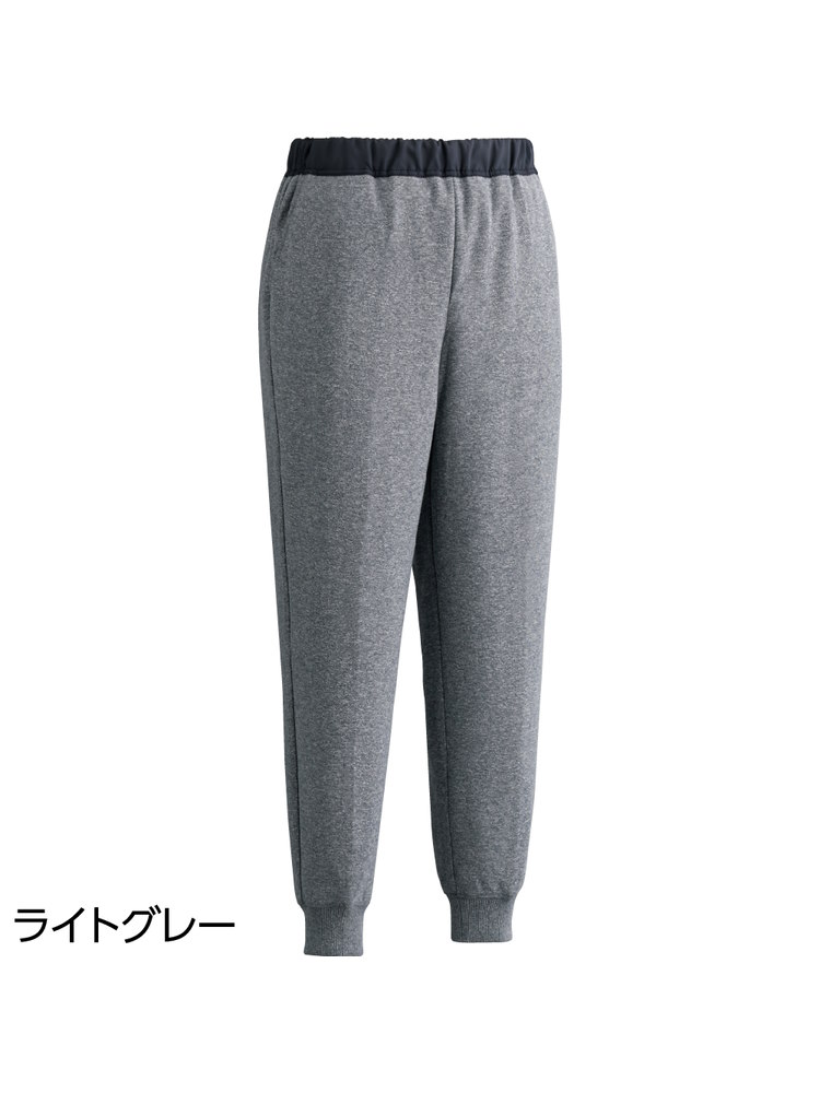 メンズおしりスルッとニットホッピングパンツ／介護ズボン／はきやすい／ウエストゴム／敬老の日／ギフト／プレゼント【CF】