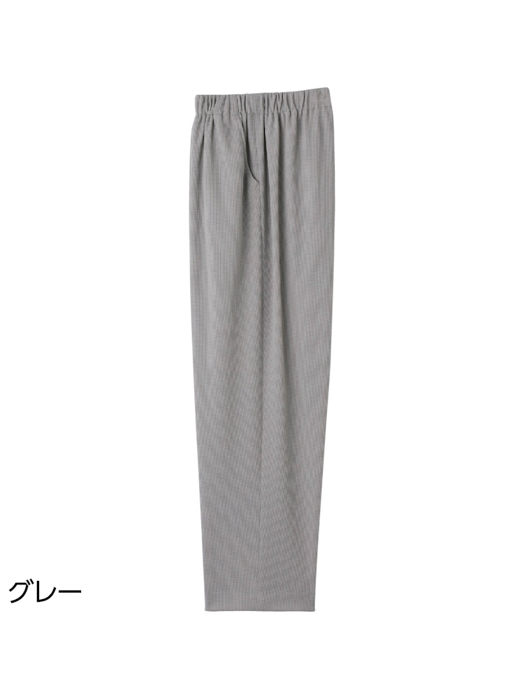 【吸水速乾】【深履き】ワッフル深履きパンツ／婦人用／レディース／名前記入欄付／両脇ポケット／股下60cm／春夏用／S,M,L,LL,3L【CF】