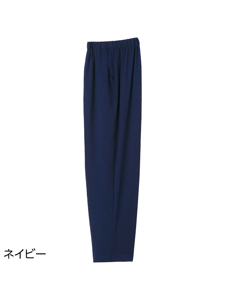 【深履き】【股下60cm】楊柳深履きパンツ／レディース／婦人／名前記入欄付／両脇ポケット【CF】